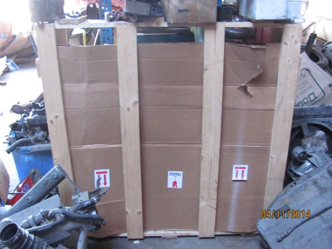 GTV6 rear deck lid complete, crated